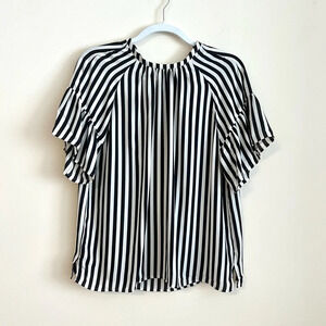 NWT Loft Striped Blouse